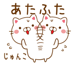 Fun Sticker gift to JUNKO sticker #14638504
