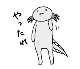 Axolotls (easy to use?) 2 sticker #14639017
