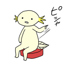 Axolotls (easy to use?) 2 sticker #14639018