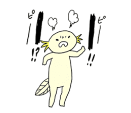 Axolotls (easy to use?) 2 sticker #14639019