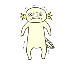 Axolotls (easy to use?) 2 sticker #14639033