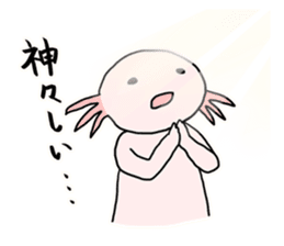 Axolotls (easy to use?) 2 sticker #14639036