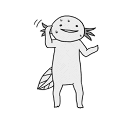 Axolotls (easy to use?) 2 sticker #14639041