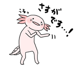 Axolotls (easy to use?) 2 sticker #14639053