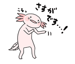 Axolotls (easy to use?) 2 sticker #14639053