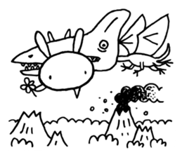 Deadpan Rabbit 2 sticker #14639300