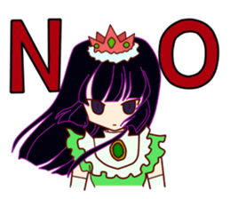 Princess' s real intention sticker #14639373