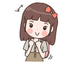 MinMinGirl(EN) sticker #14640022