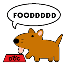 TAMLAY The Brown Dog sticker #14640087