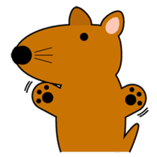 TAMLAY The Brown Dog sticker #14640090