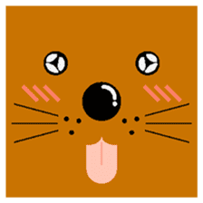 TAMLAY The Brown Dog sticker #14640091
