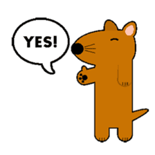 TAMLAY The Brown Dog sticker #14640093
