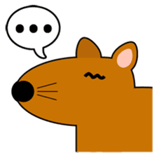 TAMLAY The Brown Dog sticker #14640095