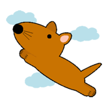 TAMLAY The Brown Dog sticker #14640097
