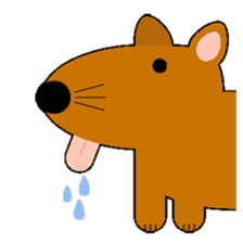 TAMLAY The Brown Dog sticker #14640099