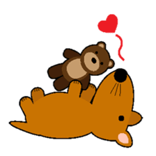 TAMLAY The Brown Dog sticker #14640107