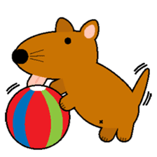 TAMLAY The Brown Dog sticker #14640108