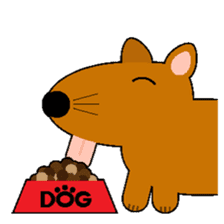 TAMLAY The Brown Dog sticker #14640109