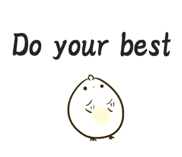 Manju chick English edition sticker #14640058