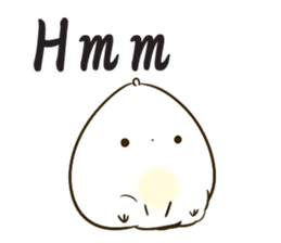 Manju chick English edition sticker #14640071