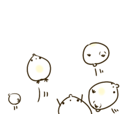 Manju chick English edition sticker #14640083