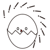 funny EGG Ban Ban sticker #14640124