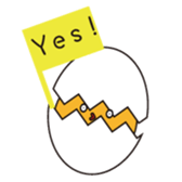 funny EGG Ban Ban sticker #14640131