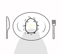 Manju chick2 English edition sticker #14640166