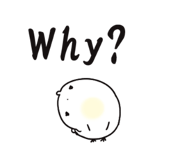 Manju chick2 English edition sticker #14640175