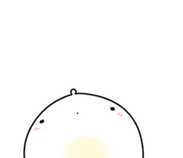 Manju chick2 English edition sticker #14640176