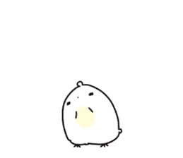 Manju chick2 English edition sticker #14640180