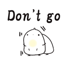 Manju chick2 English edition sticker #14640185