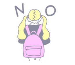 #Pink Girl sticker #14640228