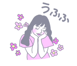 #Pink Girl sticker #14640234