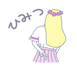 #Pink Girl sticker #14640236