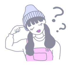 #Pink Girl sticker #14640243