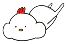 Chicken, sometimes Piyo sticker #14640255