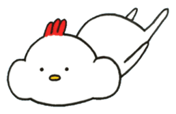 Chicken, sometimes Piyo sticker #14640255