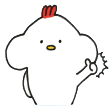 Chicken, sometimes Piyo sticker #14640256