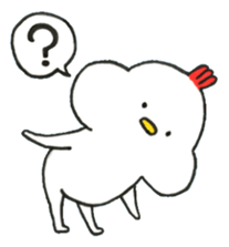 Chicken, sometimes Piyo sticker #14640257