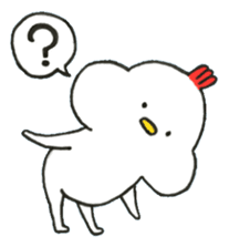 Chicken, sometimes Piyo sticker #14640257