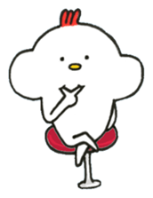 Chicken, sometimes Piyo sticker #14640264