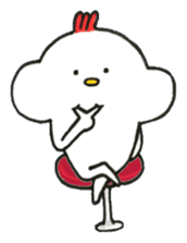 Chicken, sometimes Piyo sticker #14640264