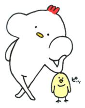 Chicken, sometimes Piyo sticker #14640265