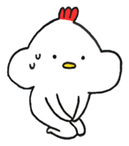 Chicken, sometimes Piyo sticker #14640282