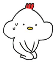 Chicken, sometimes Piyo sticker #14640282