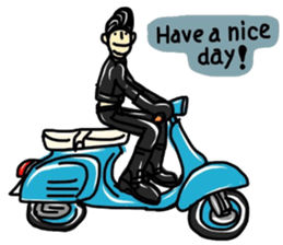 riders man 3 motorcycle version sticker #14640455