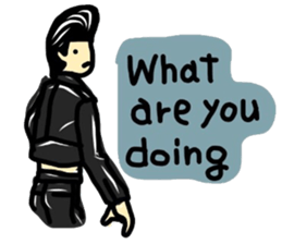 riders man 3 motorcycle version sticker #14640464