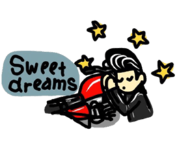 riders man 3 motorcycle version sticker #14640468