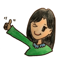 Five emotional girls sticker #14640505